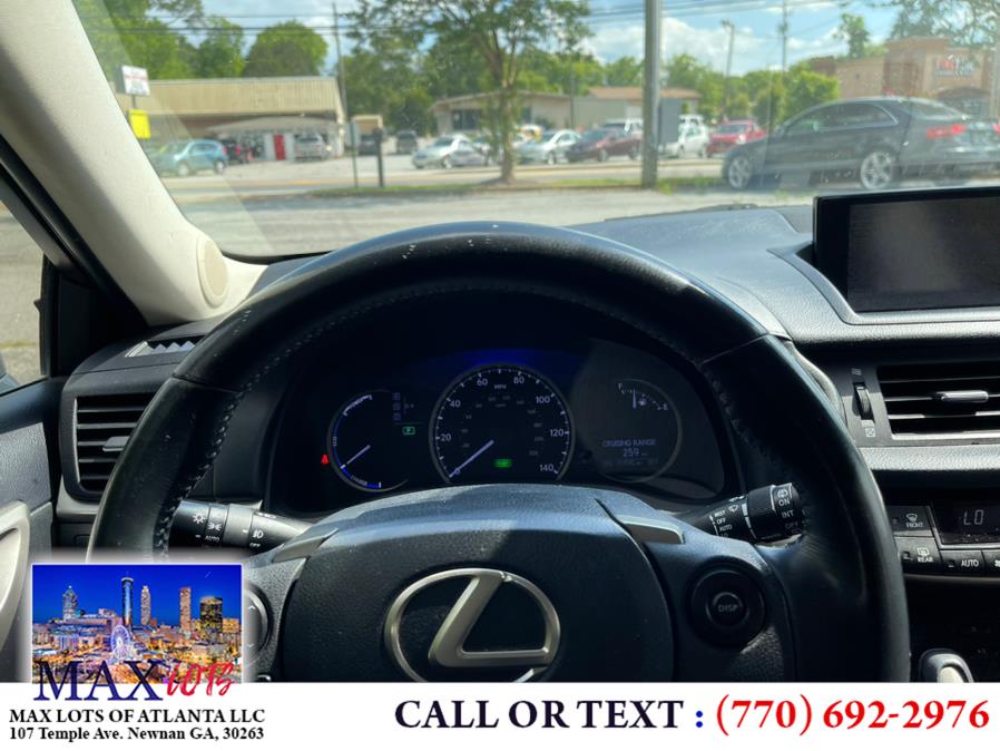 2015 Lexus CT 200h 5dr Sdn Hybrid, available for sale in Newnan, Georgia | Max Lots of Atlanta LLC. Newnan, Georgia 2015 Lexus CT 200h 5dr Sdn Hybrid, available for sale in Newnan, Georgia | Max Lots of Atlanta LLC. Newnan, Georgia