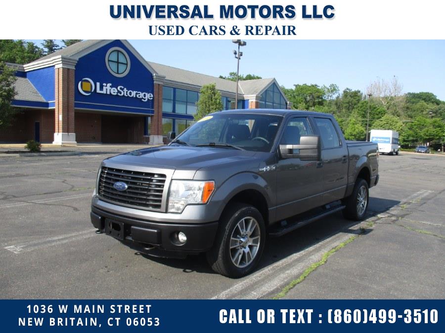 2014 Ford F-150 4WD SuperCrew 145" STX, available for sale in New Britain, Connecticut | Universal Motors LLC. New Britain, Connecticut 2014 Ford F-150 4WD SuperCrew 145" STX, available for sale in New Britain, Connecticut | Universal Motors LLC. New Britain, Connecticut