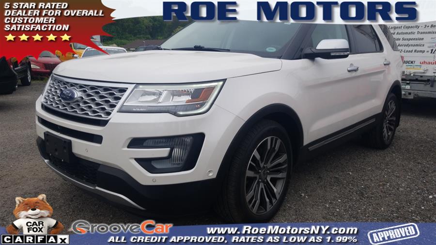 2017 Ford Explorer Platinum 4WD, available for sale in Shirley, New York | Roe Motors Ltd. Shirley, New York