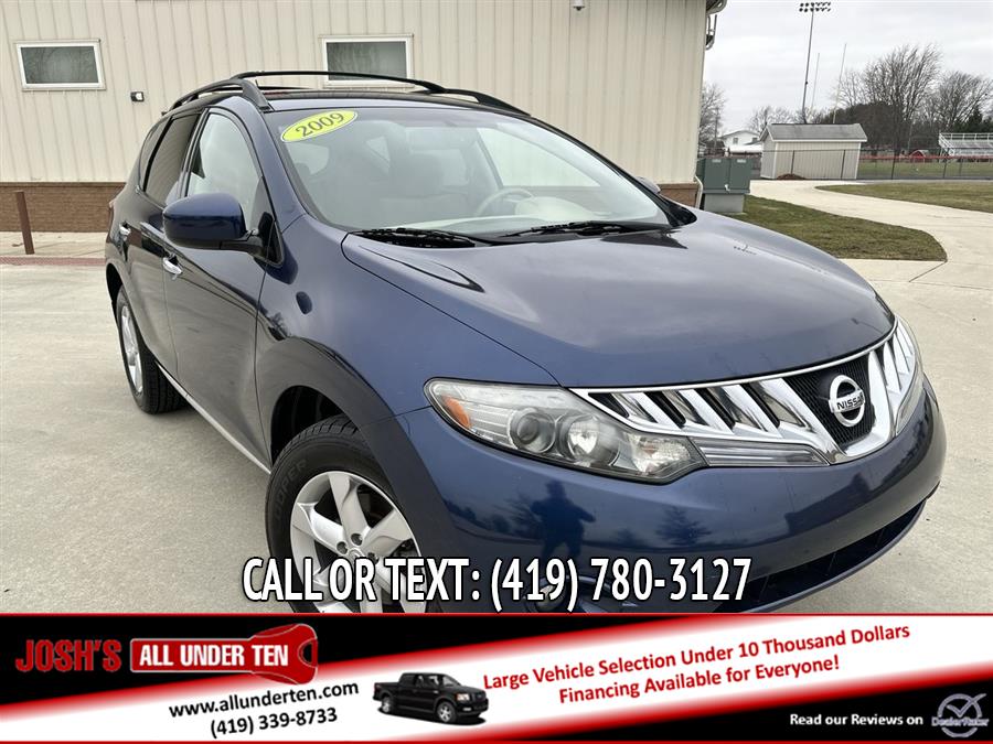 2009 Nissan Murano SL, available for sale in Elida, Ohio | Josh's All Under Ten LLC. Elida, Ohio 2009 Nissan Murano SL, available for sale in Elida, Ohio | Josh's All Under Ten LLC. Elida, Ohio