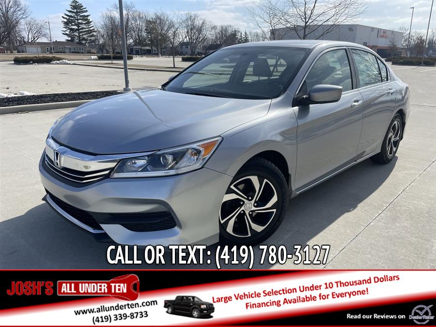 2017 Honda Accord LX, available for sale in Elida, Ohio | Josh's All Under Ten LLC. Elida, Ohio