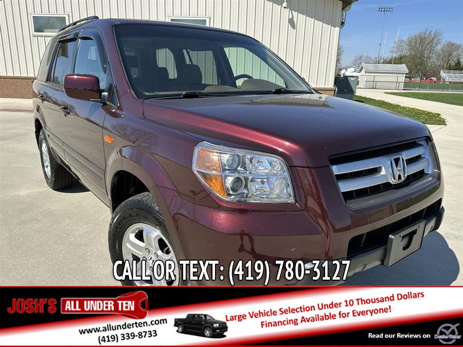 2008 Honda Pilot VP, available for sale in Elida, Ohio | Josh's All Under Ten LLC. Elida, Ohio