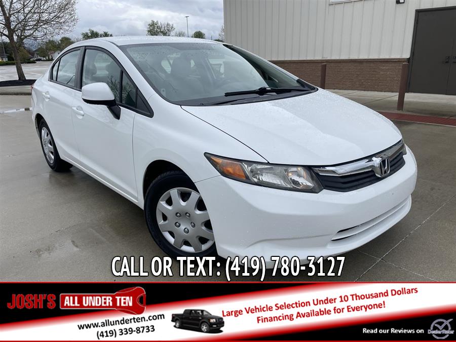 2012 Honda Civic LX, available for sale in Elida, Ohio | Josh's All Under Ten LLC. Elida, Ohio 2012 Honda Civic LX, available for sale in Elida, Ohio | Josh's All Under Ten LLC. Elida, Ohio