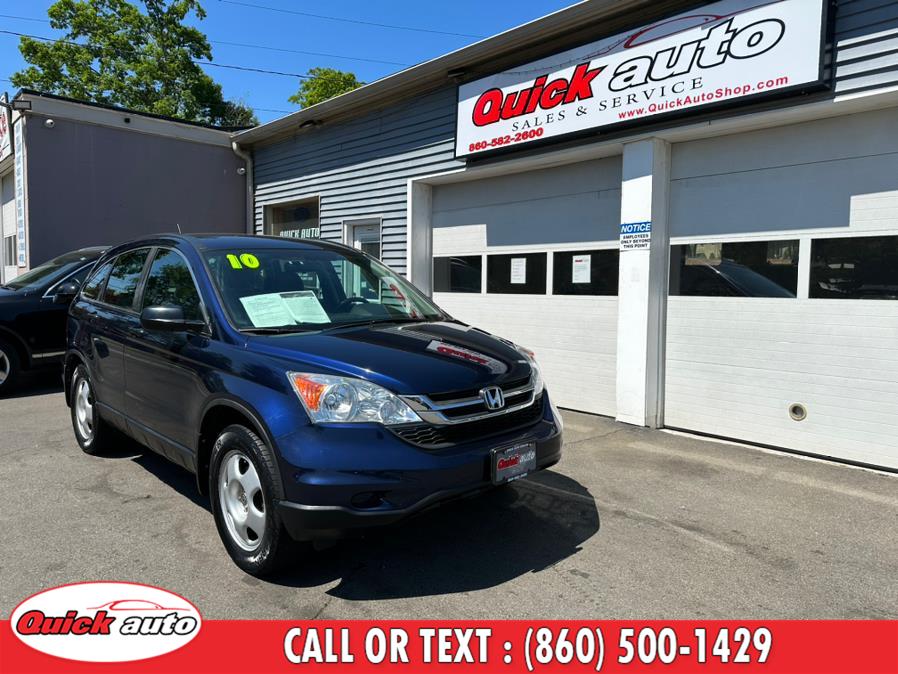 2010 Honda CR-V 4WD 5dr LX, available for sale in Bristol, Connecticut | Quick Auto LLC. Bristol, Connecticut 2010 Honda CR-V 4WD 5dr LX, available for sale in Bristol, Connecticut | Quick Auto LLC. Bristol, Connecticut
