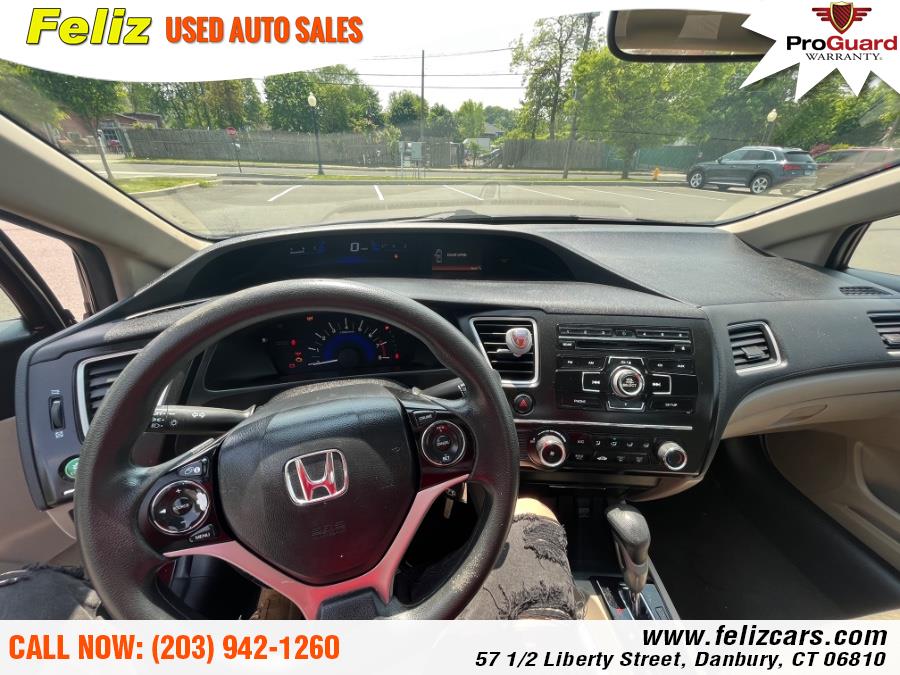 2014 Honda Civic Sedan 4dr CVT LX, available for sale in Danbury, Connecticut | Feliz Used Auto Sales. Danbury, Connecticut 2014 Honda Civic Sedan 4dr CVT LX, available for sale in Danbury, Connecticut | Feliz Used Auto Sales. Danbury, Connecticut
