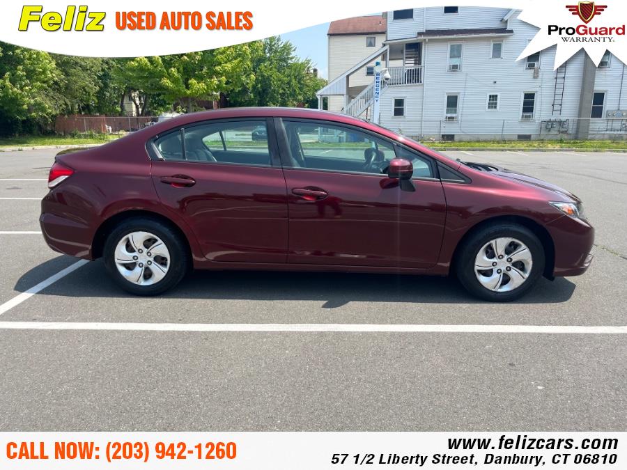 2014 Honda Civic Sedan 4dr CVT LX, available for sale in Danbury, Connecticut | Feliz Used Auto Sales. Danbury, Connecticut 2014 Honda Civic Sedan 4dr CVT LX, available for sale in Danbury, Connecticut | Feliz Used Auto Sales. Danbury, Connecticut