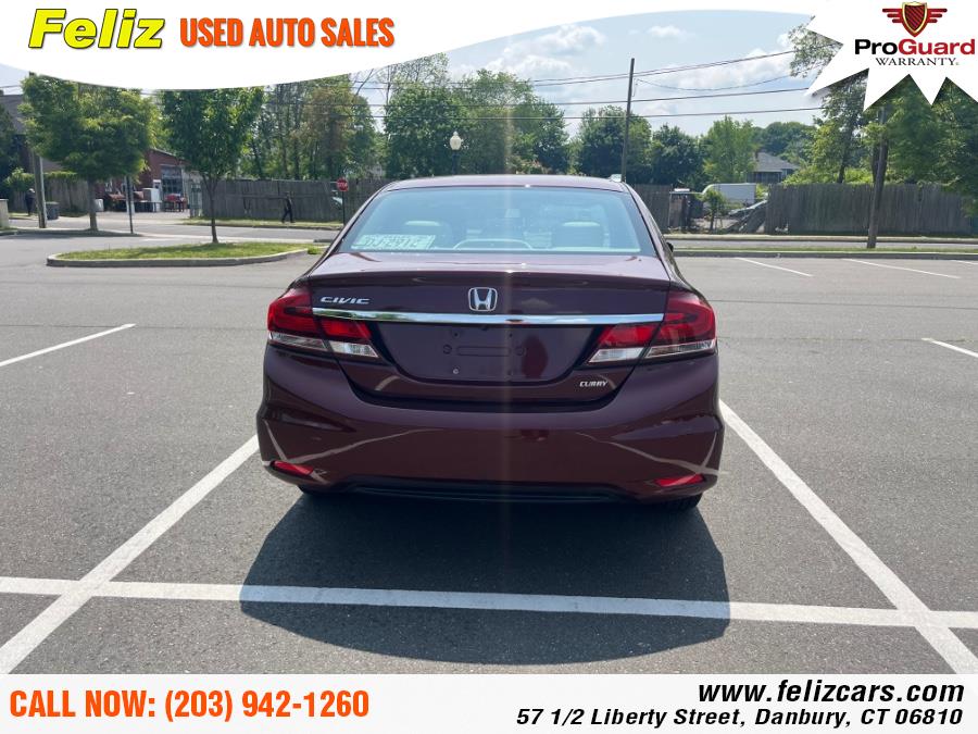 2014 Honda Civic Sedan 4dr CVT LX, available for sale in Danbury, Connecticut | Feliz Used Auto Sales. Danbury, Connecticut 2014 Honda Civic Sedan 4dr CVT LX, available for sale in Danbury, Connecticut | Feliz Used Auto Sales. Danbury, Connecticut