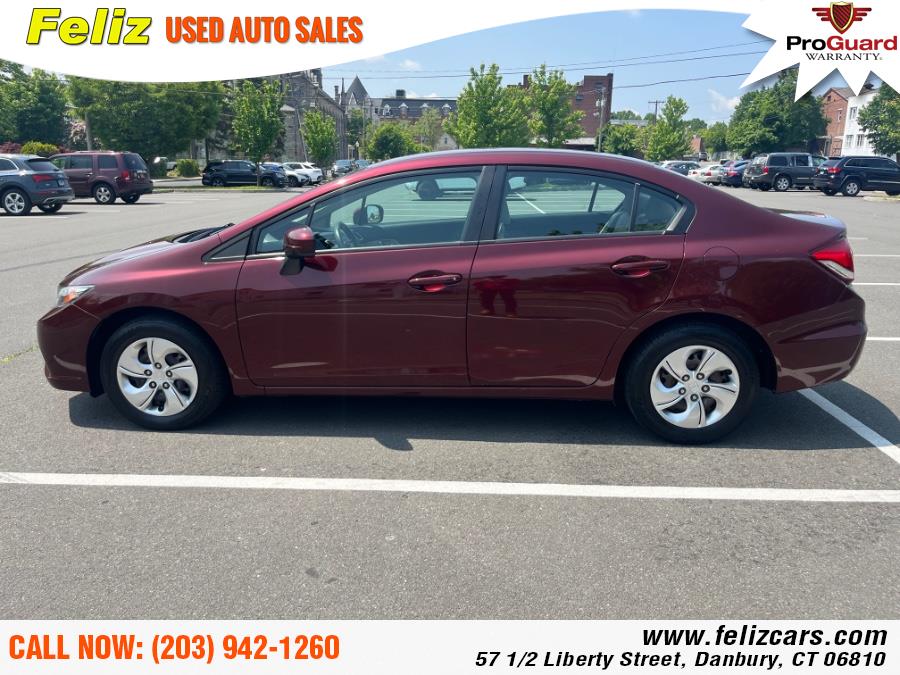 2014 Honda Civic Sedan 4dr CVT LX, available for sale in Danbury, Connecticut | Feliz Used Auto Sales. Danbury, Connecticut 2014 Honda Civic Sedan 4dr CVT LX, available for sale in Danbury, Connecticut | Feliz Used Auto Sales. Danbury, Connecticut
