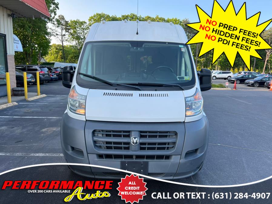2015 Ram ProMaster Cargo Van 3500 High Roof 159" WB, available for sale in Bohemia, New York | Performance Auto Inc. Bohemia, New York 2015 Ram ProMaster Cargo Van 3500 High Roof 159" WB, available for sale in Bohemia, New York | Performance Auto Inc. Bohemia, New York