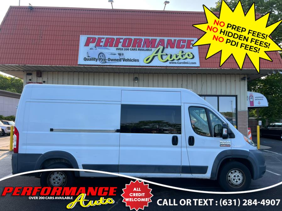 2015 Ram ProMaster Cargo Van 3500 High Roof 159" WB, available for sale in Bohemia, New York | Performance Auto Inc. Bohemia, New York 2015 Ram ProMaster Cargo Van 3500 High Roof 159" WB, available for sale in Bohemia, New York | Performance Auto Inc. Bohemia, New York