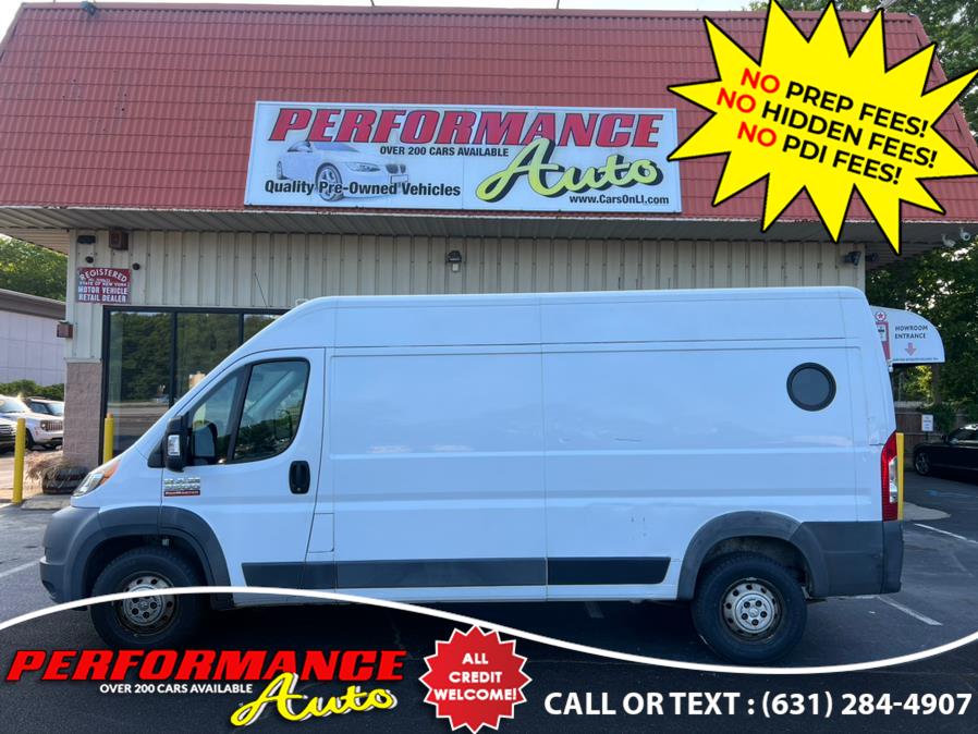 2015 Ram ProMaster Cargo Van 3500 High Roof 159" WB, available for sale in Bohemia, New York | Performance Auto Inc. Bohemia, New York 2015 Ram ProMaster Cargo Van 3500 High Roof 159" WB, available for sale in Bohemia, New York | Performance Auto Inc. Bohemia, New York