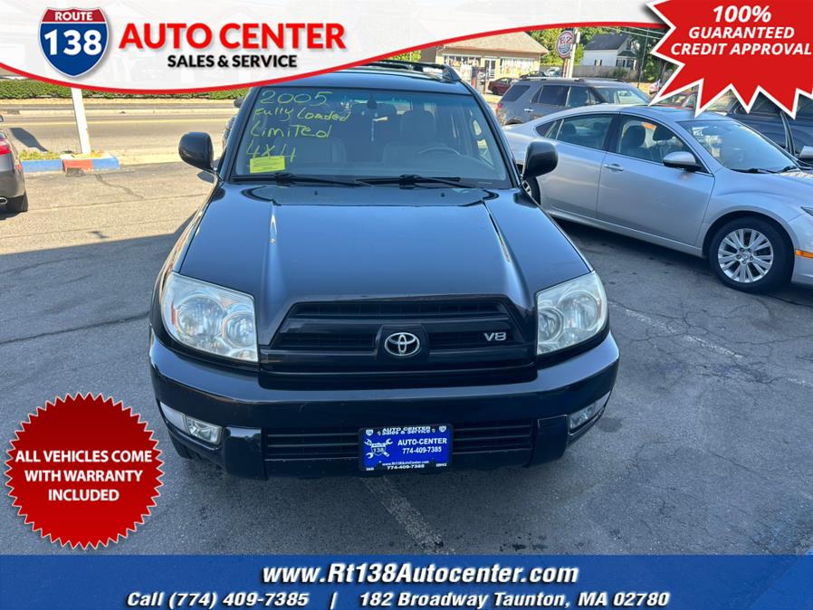2005 Toyota 4Runner 4dr Limited V8 Auto 4WD (Natl), available for sale in Taunton, Massachusetts | Rt 138 Auto Center Inc . Taunton, Massachusetts 2005 Toyota 4Runner 4dr Limited V8 Auto 4WD (Natl), available for sale in Taunton, Massachusetts | Rt 138 Auto Center Inc . Taunton, Massachusetts