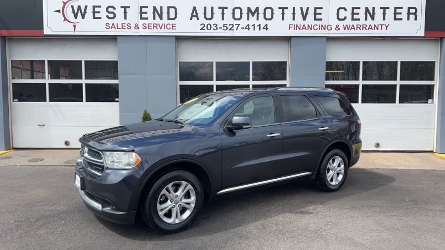 2013 Dodge Durango AWD 4dr Crew, available for sale in Waterbury, Connecticut | West End Automotive Center. Waterbury, Connecticut