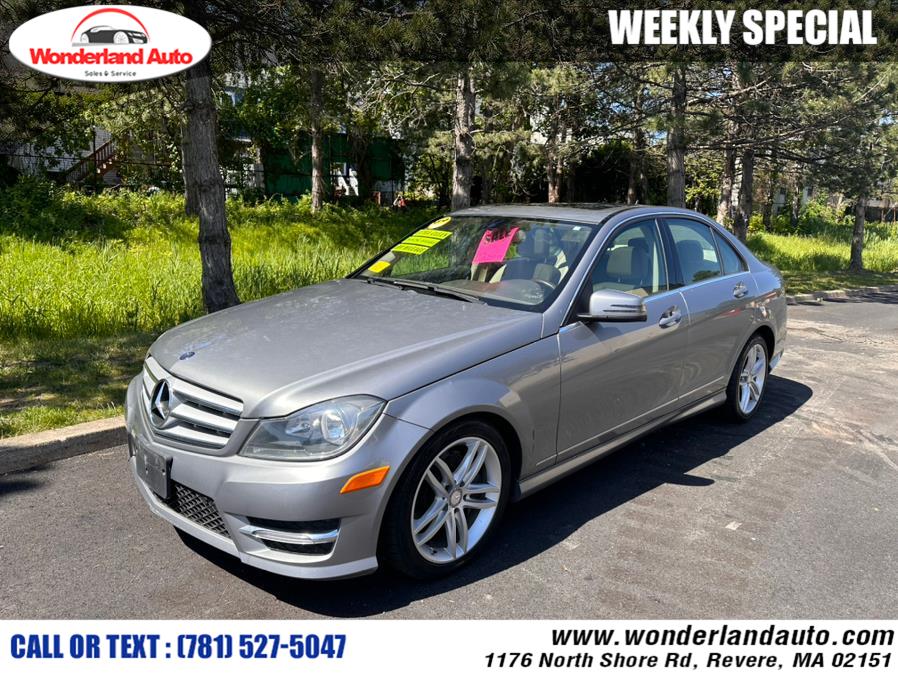 2013 Mercedes-Benz C-Class 4dr Sdn C300 Sport 4MATIC, available for sale in Revere, Massachusetts | Wonderland Auto. Revere, Massachusetts