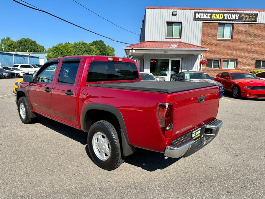 2005 Chevrolet Colorado Crew Cab 126.0" WB 4WD 1SB LS Z85, available for sale in South Windsor, Connecticut | Mike And Tony Auto Sales, Inc. South Windsor, Connecticut 2005 Chevrolet Colorado Crew Cab 126.0" WB 4WD 1SB LS Z85, available for sale in South Windsor, Connecticut | Mike And Tony Auto Sales, Inc. South Windsor, Connecticut