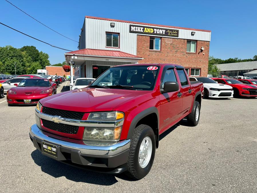 2005 Chevrolet Colorado Crew Cab 126.0" WB 4WD 1SB LS Z85, available for sale in South Windsor, Connecticut | Mike And Tony Auto Sales, Inc. South Windsor, Connecticut