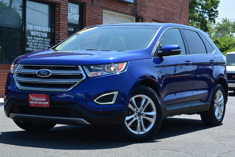 2015 Ford Edge 4dr SEL AWD, available for sale in ENFIELD, Connecticut | Longmeadow Motor Cars. ENFIELD, Connecticut