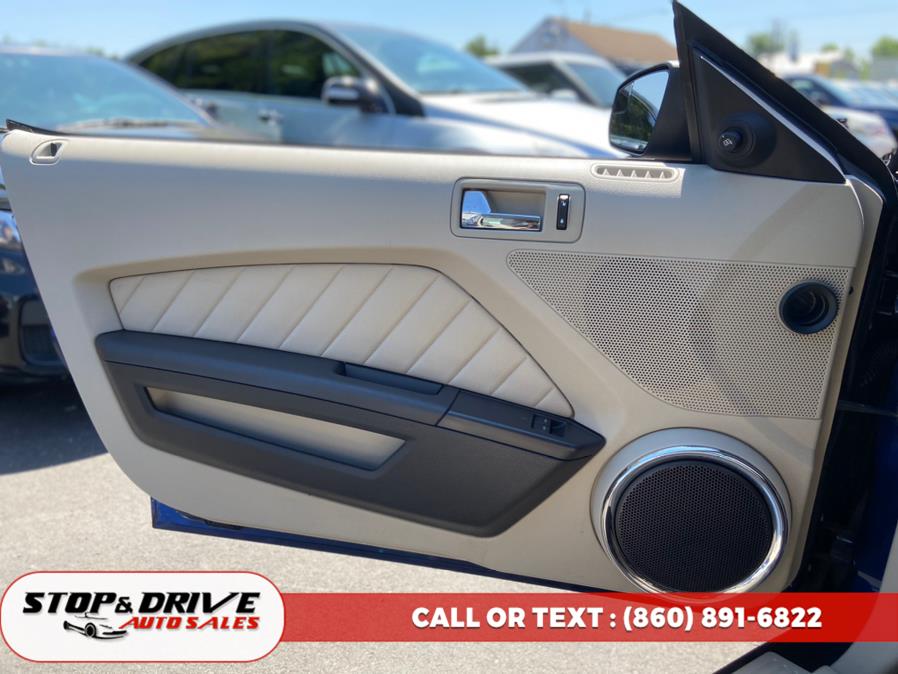 2011 Ford Mustang 2dr Cpe V6 Premium, available for sale in East Windsor, Connecticut | Stop & Drive Auto Sales. East Windsor, Connecticut 2011 Ford Mustang 2dr Cpe V6 Premium, available for sale in East Windsor, Connecticut | Stop & Drive Auto Sales. East Windsor, Connecticut