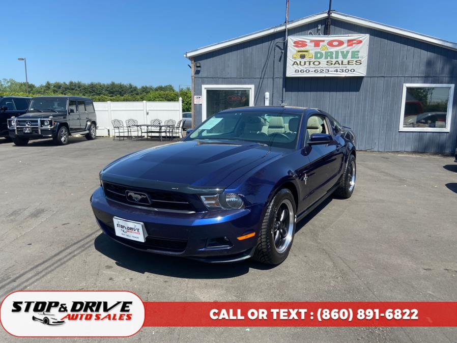 2011 Ford Mustang 2dr Cpe V6 Premium, available for sale in East Windsor, Connecticut | Stop & Drive Auto Sales. East Windsor, Connecticut 2011 Ford Mustang 2dr Cpe V6 Premium, available for sale in East Windsor, Connecticut | Stop & Drive Auto Sales. East Windsor, Connecticut