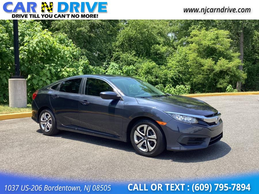 2017 Honda Civic LX Sedan CVT, available for sale in Bordentown, New Jersey | Car N Drive. Bordentown, New Jersey 2017 Honda Civic LX Sedan CVT, available for sale in Bordentown, New Jersey | Car N Drive. Bordentown, New Jersey