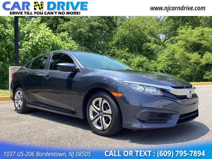 2017 Honda Civic LX Sedan CVT, available for sale in Bordentown, New Jersey | Car N Drive. Bordentown, New Jersey 2017 Honda Civic LX Sedan CVT, available for sale in Bordentown, New Jersey | Car N Drive. Bordentown, New Jersey