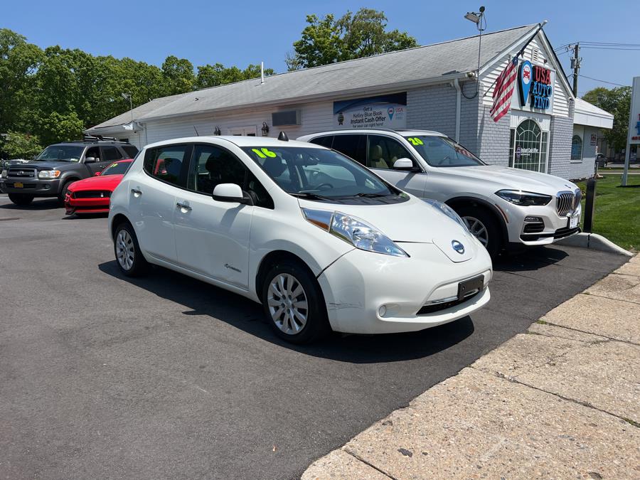 2016 Nissan LEAF 4dr HB S *Ltd Avail*, available for sale in Saint James, New York | USA Auto Find. Saint James, New York 2016 Nissan LEAF 4dr HB S *Ltd Avail*, available for sale in Saint James, New York | USA Auto Find. Saint James, New York