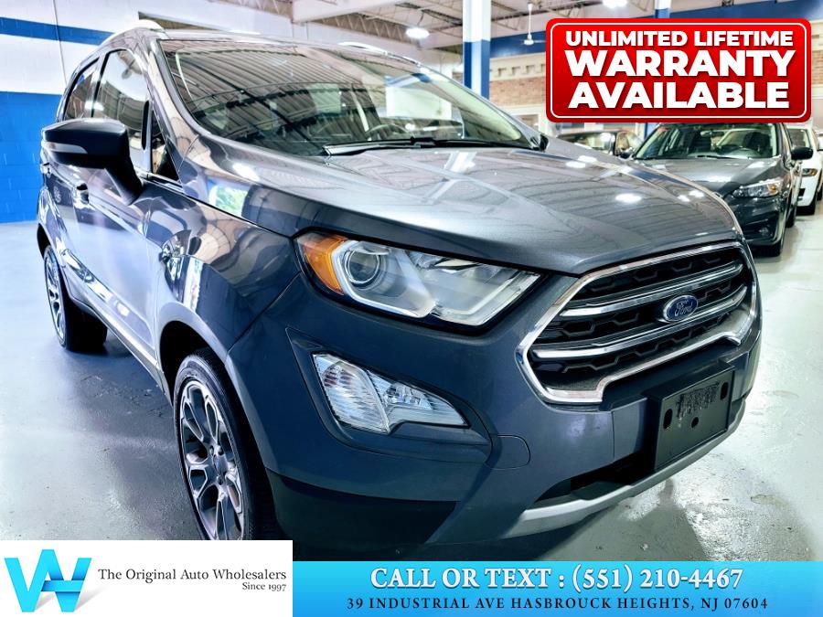 2018 Ford EcoSport Titanium 4WD, available for sale in Lodi, New Jersey | AW Auto & Truck Wholesalers, Inc. Lodi, New Jersey