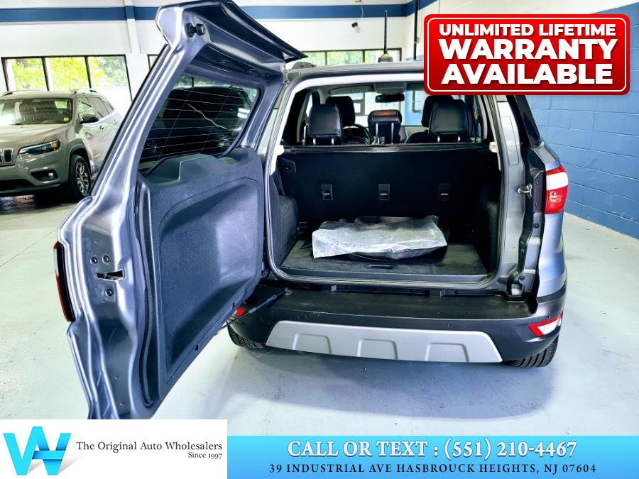 2018 Ford EcoSport Titanium 4WD, available for sale in Hasbrouck Heights, New Jersey | AW Auto & Truck Wholesalers, Inc. Hasbrouck Heights, New Jersey 2018 Ford EcoSport Titanium 4WD, available for sale in Hasbrouck Heights, New Jersey | AW Auto & Truck Wholesalers, Inc. Hasbrouck Heights, New Jersey