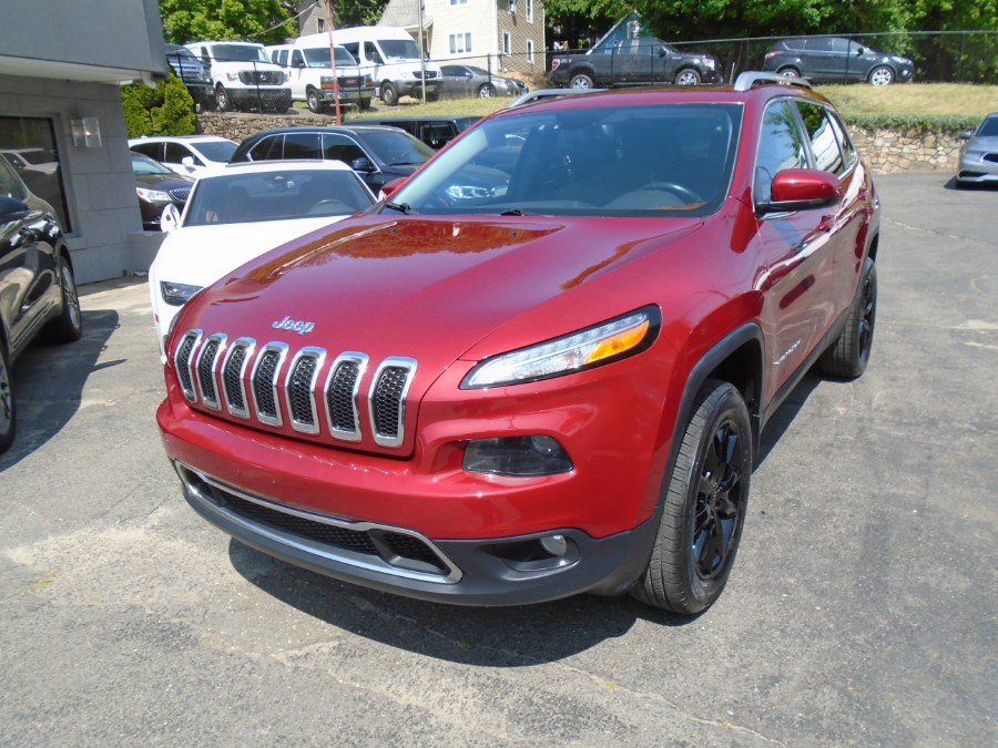2014 Jeep Cherokee 4WD 4dr Limited, available for sale in Waterbury, Connecticut | Jim Juliani Motors. Waterbury, Connecticut