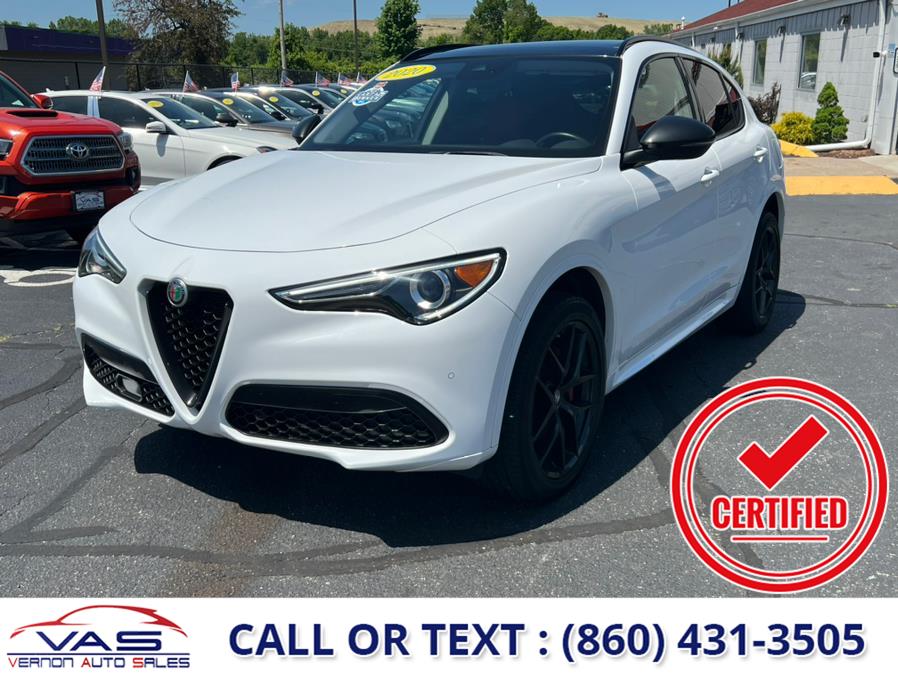 Used Alfa Romeo Stelvio AWD 2020 | Vernon Auto Sale & Service. Manchester, Connecticut