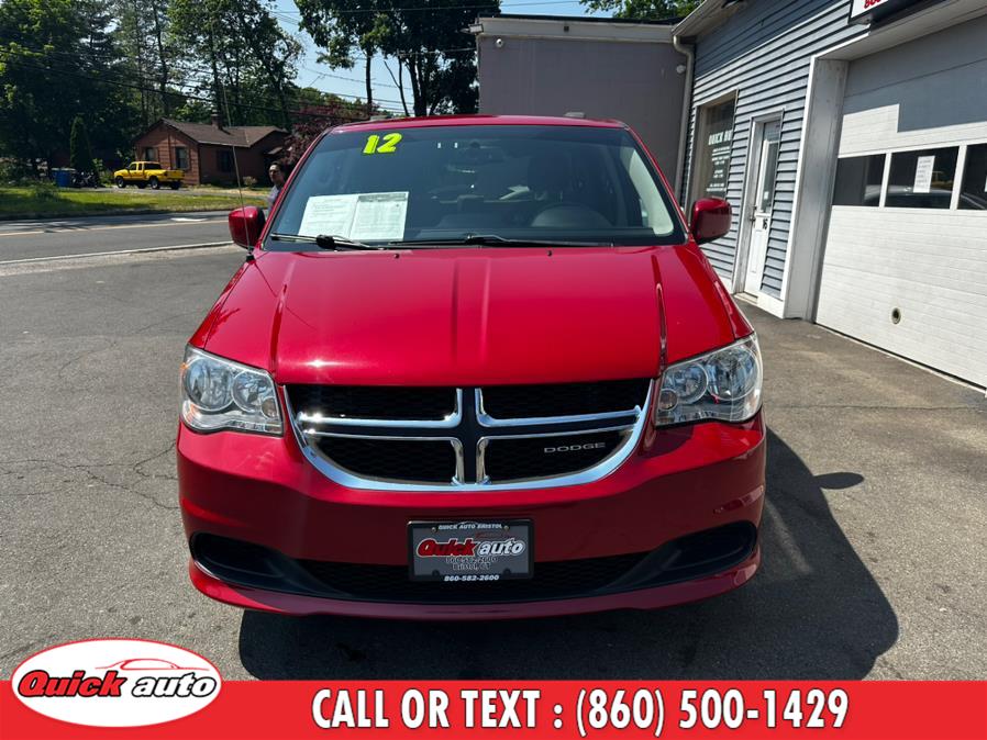 2012 Dodge Grand Caravan 4dr Wgn SXT, available for sale in Bristol, Connecticut | Quick Auto LLC. Bristol, Connecticut 2012 Dodge Grand Caravan 4dr Wgn SXT, available for sale in Bristol, Connecticut | Quick Auto LLC. Bristol, Connecticut