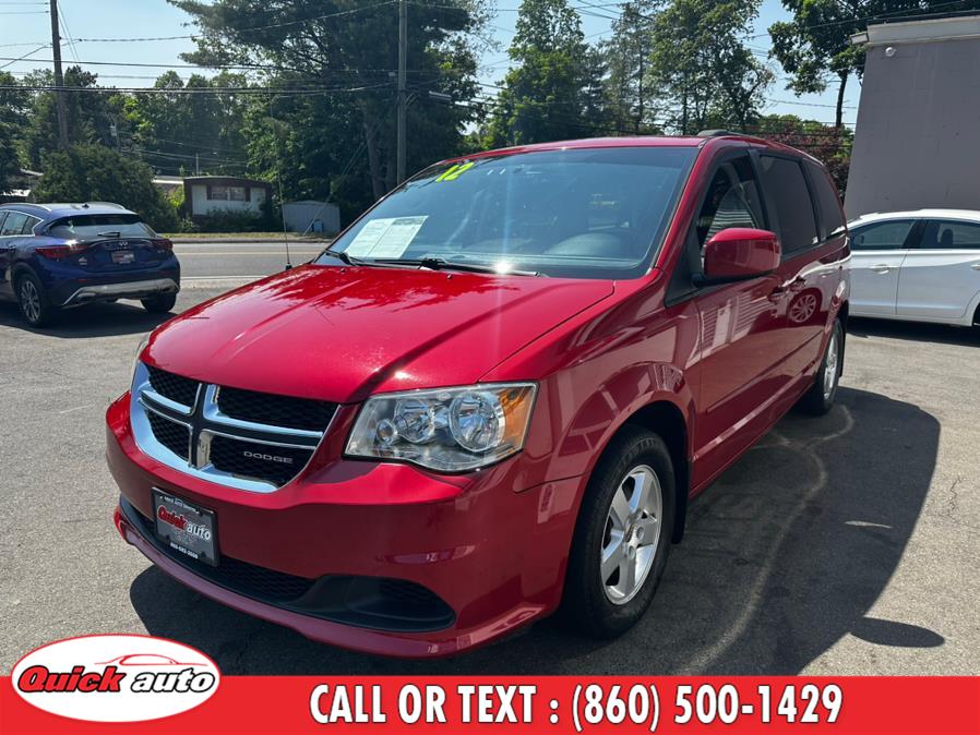2012 Dodge Grand Caravan 4dr Wgn SXT, available for sale in Bristol, Connecticut | Quick Auto LLC. Bristol, Connecticut 2012 Dodge Grand Caravan 4dr Wgn SXT, available for sale in Bristol, Connecticut | Quick Auto LLC. Bristol, Connecticut