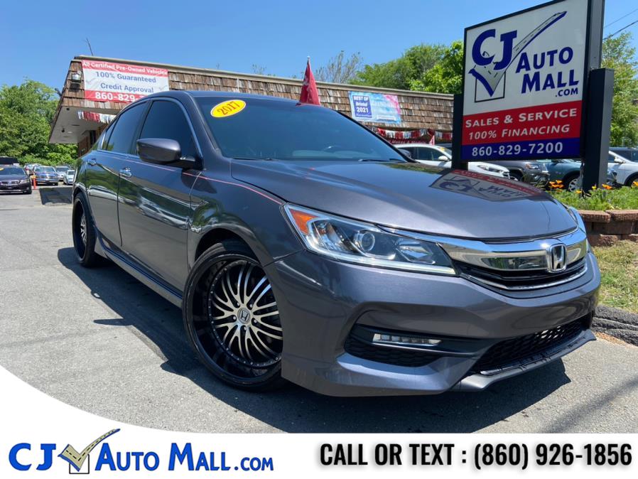 2017 Honda Accord Sedan Sport SE CVT, available for sale in Bristol, Connecticut | CJ Auto Mall. Bristol, Connecticut 2017 Honda Accord Sedan Sport SE CVT, available for sale in Bristol, Connecticut | CJ Auto Mall. Bristol, Connecticut