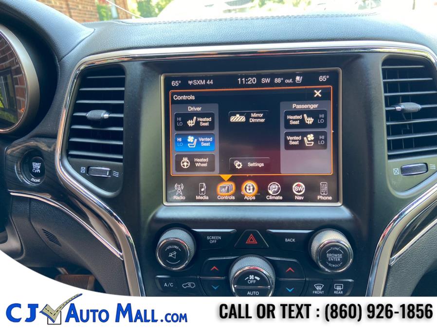 2015 Jeep Grand Cherokee 4WD 4dr Overland, available for sale in Bristol, Connecticut | CJ Auto Mall. Bristol, Connecticut 2015 Jeep Grand Cherokee 4WD 4dr Overland, available for sale in Bristol, Connecticut | CJ Auto Mall. Bristol, Connecticut