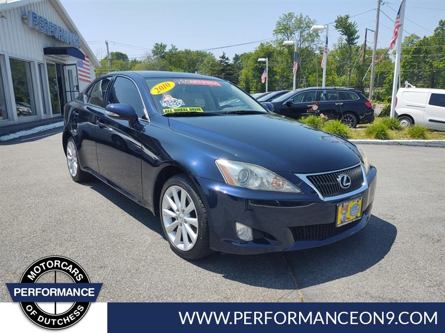 2010 Lexus IS 250 4dr Sport Sdn Auto AWD, available for sale in Wappingers Falls, New York | Performance Motor Cars. Wappingers Falls, New York