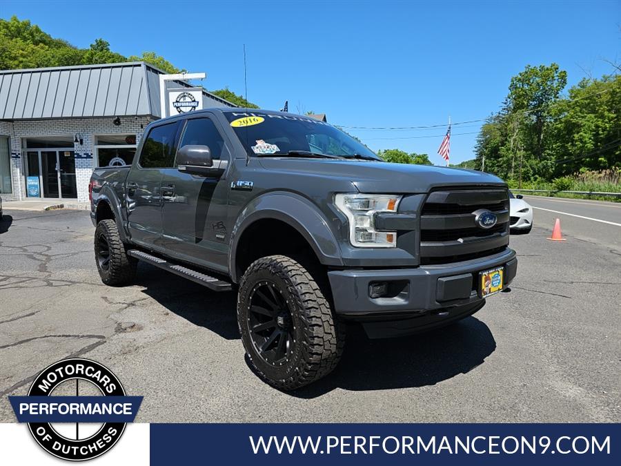 2016 Ford F-150 4WD SuperCrew 145" Lariat, available for sale in Wappingers Falls, New York | Performance Motor Cars. Wappingers Falls, New York