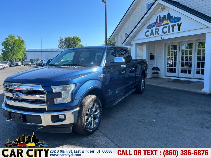 2017 Ford F-150 Lariat 4WD SuperCrew 6.5'' Box, available for sale in East Windsor, Connecticut | Car City LLC. East Windsor, Connecticut 2017 Ford F-150 Lariat 4WD SuperCrew 6.5'' Box, available for sale in East Windsor, Connecticut | Car City LLC. East Windsor, Connecticut