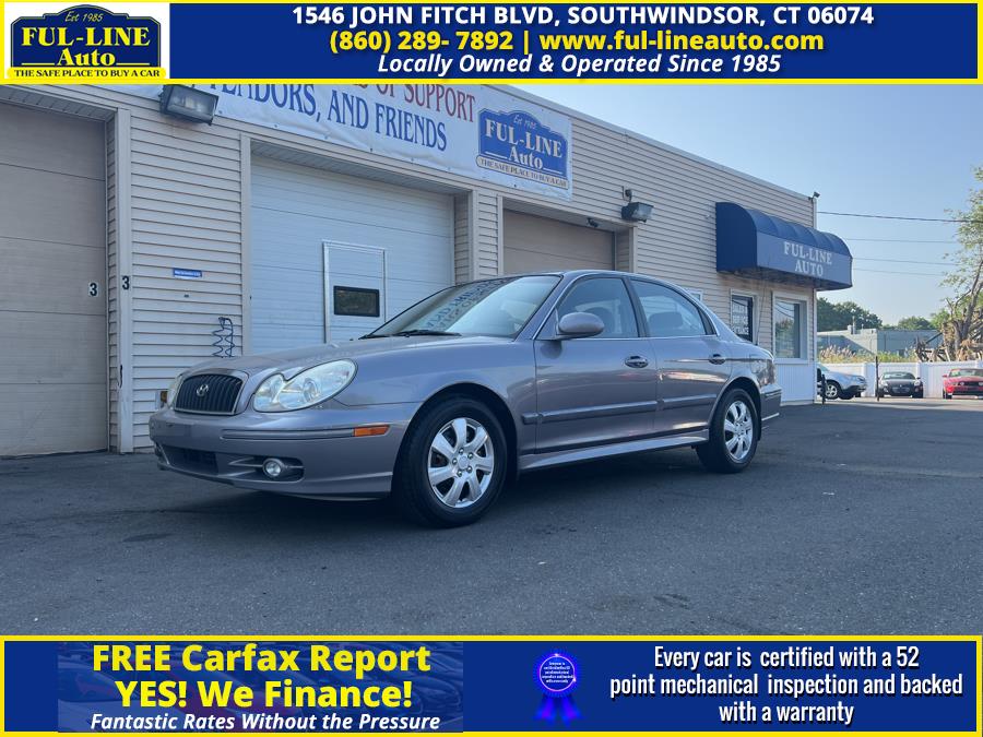 2005 Hyundai Sonata 4dr Sdn GL I4 Auto, available for sale in South Windsor , Connecticut | Ful-line Auto LLC. South Windsor , Connecticut