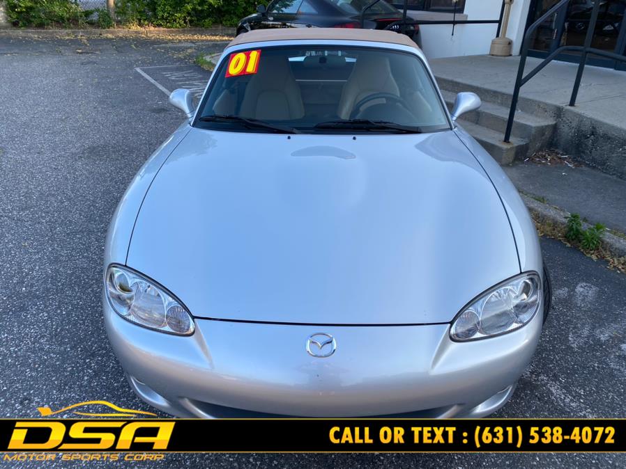 2001 Mazda MX-5 Miata 2dr Conv LS 6-Spd Manual, available for sale in Commack, New York | DSA Motor Sports Corp. Commack, New York 2001 Mazda MX-5 Miata 2dr Conv LS 6-Spd Manual, available for sale in Commack, New York | DSA Motor Sports Corp. Commack, New York