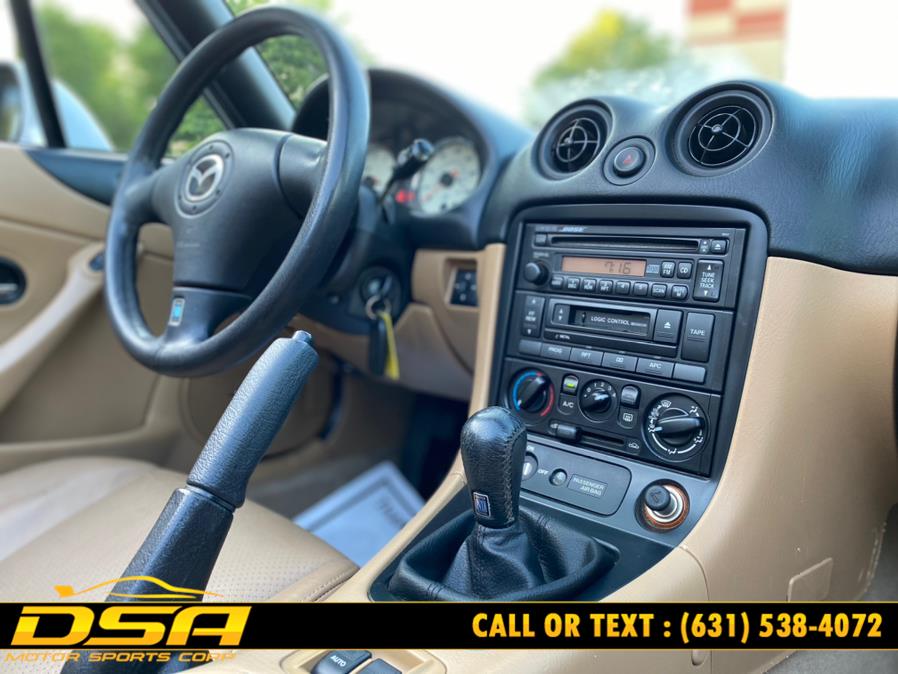 2001 Mazda MX-5 Miata 2dr Conv LS 6-Spd Manual, available for sale in Commack, New York | DSA Motor Sports Corp. Commack, New York 2001 Mazda MX-5 Miata 2dr Conv LS 6-Spd Manual, available for sale in Commack, New York | DSA Motor Sports Corp. Commack, New York