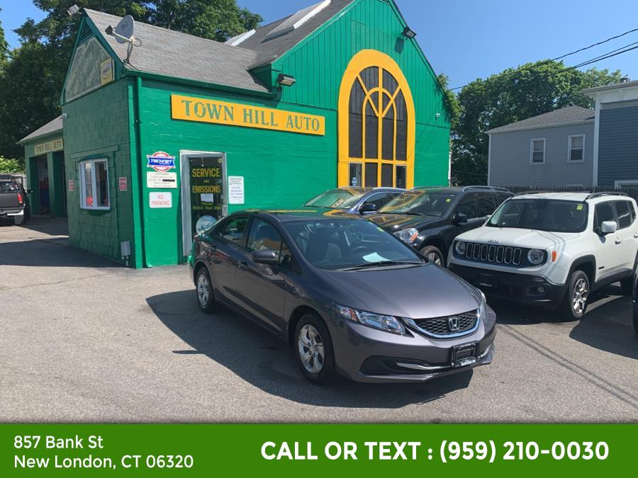 2015 Honda Civic Sedan 4dr CVT LX, available for sale in New London, Connecticut | McAvoy Inc dba Town Hill Auto. New London, Connecticut