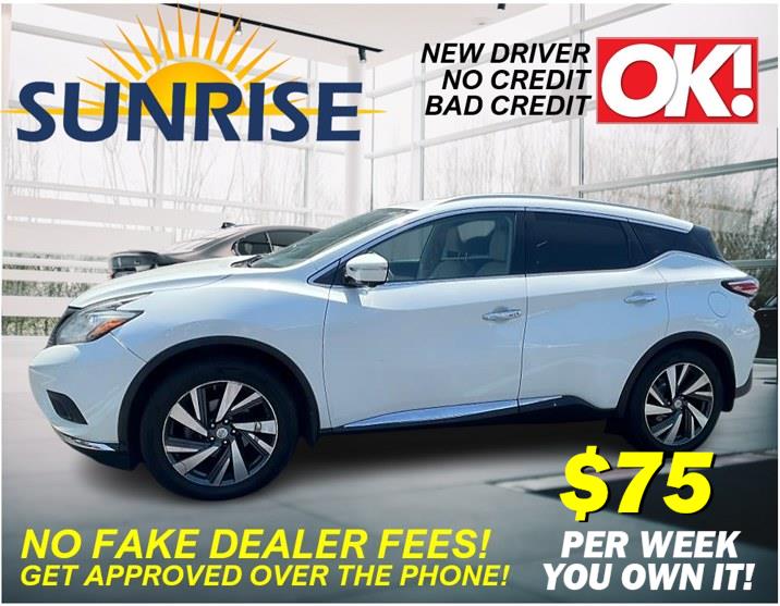 2015 Nissan Murano PLATINUM. CLEAN CARFAX. Low Miles!!!, available for sale in Elmont, New York | Sunrise of Elmont. Elmont, New York 2015 Nissan Murano PLATINUM. CLEAN CARFAX. Low Miles!!!, available for sale in Elmont, New York | Sunrise of Elmont. Elmont, New York