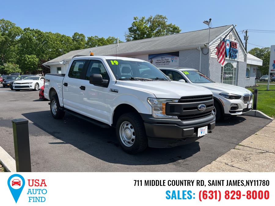 2019 Ford F-150 XL 4WD SuperCrew 5.5'' Box, available for sale in Saint James, New York | USA Auto Find. Saint James, New York 2019 Ford F-150 XL 4WD SuperCrew 5.5'' Box, available for sale in Saint James, New York | USA Auto Find. Saint James, New York