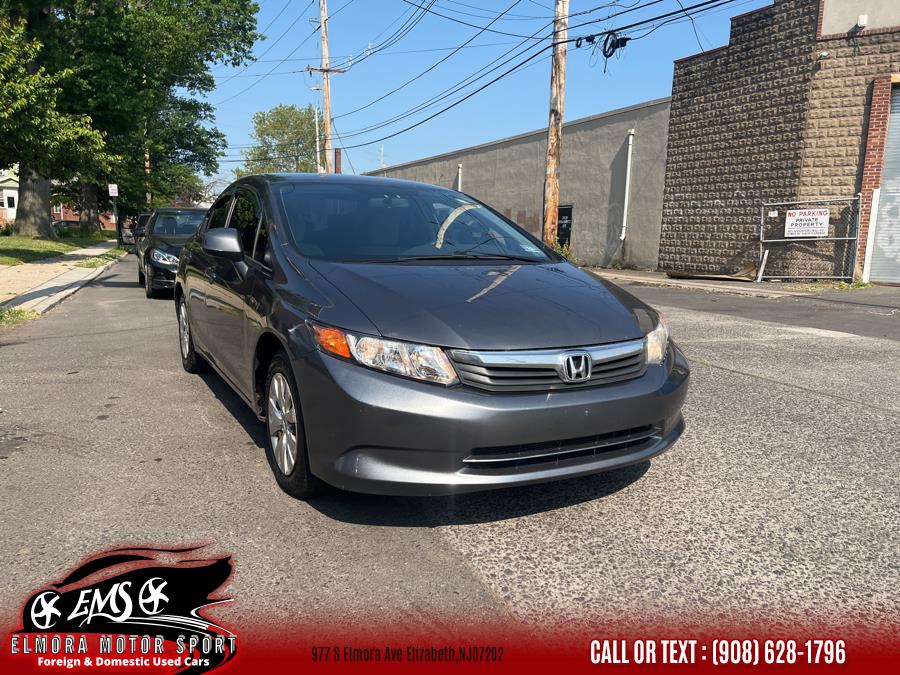 2012 Honda Civic Sdn 4dr Auto LX PZEV, available for sale in Elizabeth, New Jersey | Elmora Motor Sports. Elizabeth, New Jersey 2012 Honda Civic Sdn 4dr Auto LX PZEV, available for sale in Elizabeth, New Jersey | Elmora Motor Sports. Elizabeth, New Jersey
