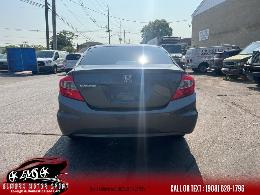 2012 Honda Civic Sdn 4dr Auto LX PZEV, available for sale in Elizabeth, New Jersey | Elmora Motor Sports. Elizabeth, New Jersey 2012 Honda Civic Sdn 4dr Auto LX PZEV, available for sale in Elizabeth, New Jersey | Elmora Motor Sports. Elizabeth, New Jersey