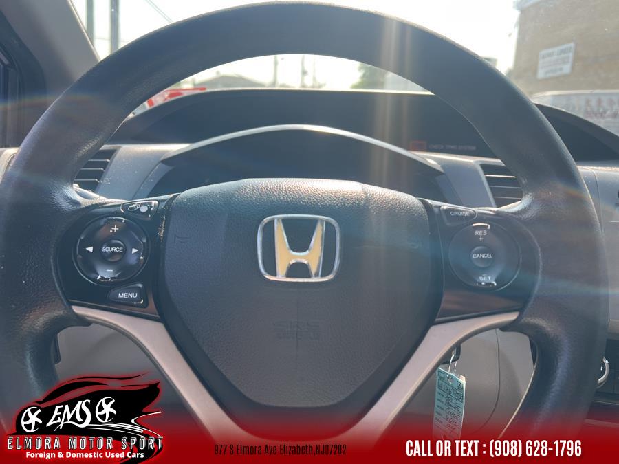 2012 Honda Civic Sdn 4dr Auto LX PZEV, available for sale in Elizabeth, New Jersey | Elmora Motor Sports. Elizabeth, New Jersey 2012 Honda Civic Sdn 4dr Auto LX PZEV, available for sale in Elizabeth, New Jersey | Elmora Motor Sports. Elizabeth, New Jersey