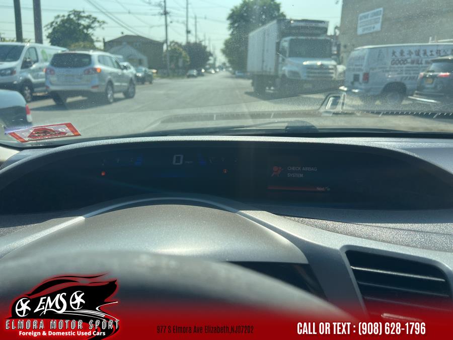 2012 Honda Civic Sdn 4dr Auto LX PZEV, available for sale in Elizabeth, New Jersey | Elmora Motor Sports. Elizabeth, New Jersey 2012 Honda Civic Sdn 4dr Auto LX PZEV, available for sale in Elizabeth, New Jersey | Elmora Motor Sports. Elizabeth, New Jersey