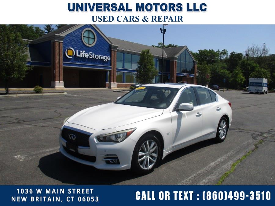2014 Infiniti Q50 4dr Sdn Sport AWD, available for sale in New Britain, Connecticut | Universal Motors LLC. New Britain, Connecticut