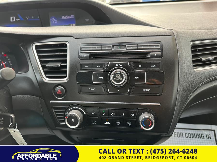 2015 Honda Civic Sedan 4dr CVT LX, available for sale in Bridgeport, Connecticut | Affordable Motors Inc. Bridgeport, Connecticut 2015 Honda Civic Sedan 4dr CVT LX, available for sale in Bridgeport, Connecticut | Affordable Motors Inc. Bridgeport, Connecticut