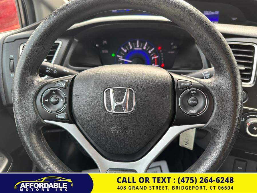 2015 Honda Civic Sedan 4dr CVT LX, available for sale in Bridgeport, Connecticut | Affordable Motors Inc. Bridgeport, Connecticut 2015 Honda Civic Sedan 4dr CVT LX, available for sale in Bridgeport, Connecticut | Affordable Motors Inc. Bridgeport, Connecticut